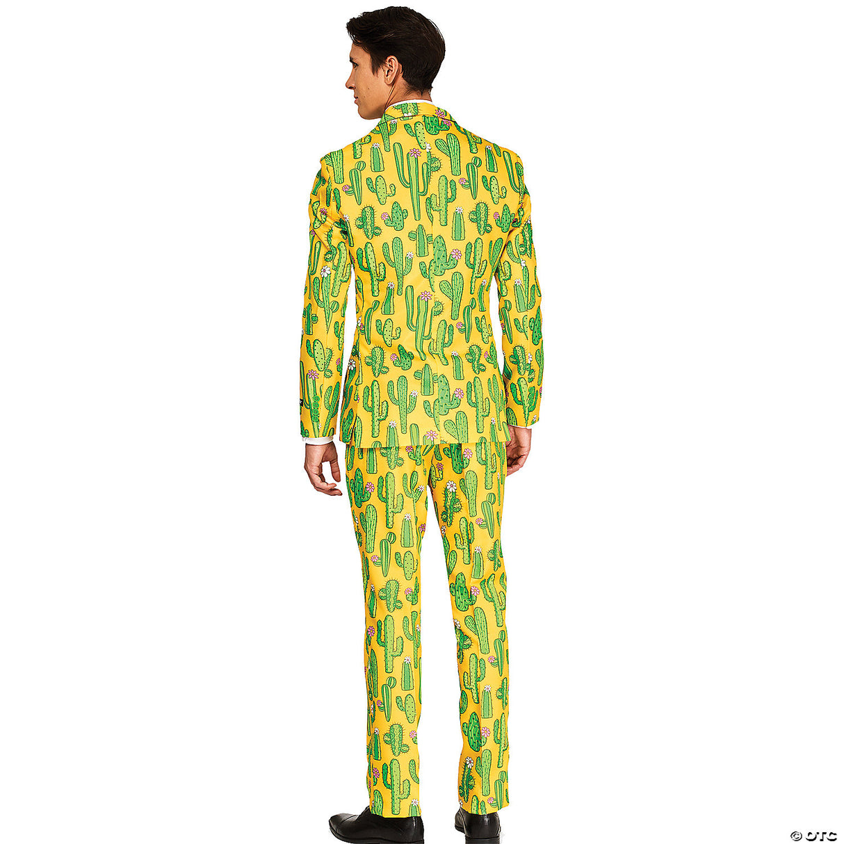 ADULT SUNNY YELLOW CACTUS SUIT XL