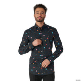 Men's Pac Man™ Dress Shirt - Large 44-46