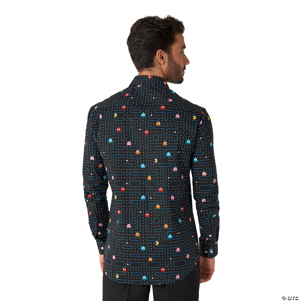 Men's Pac Man™ Dress Shirt - Large 44-46