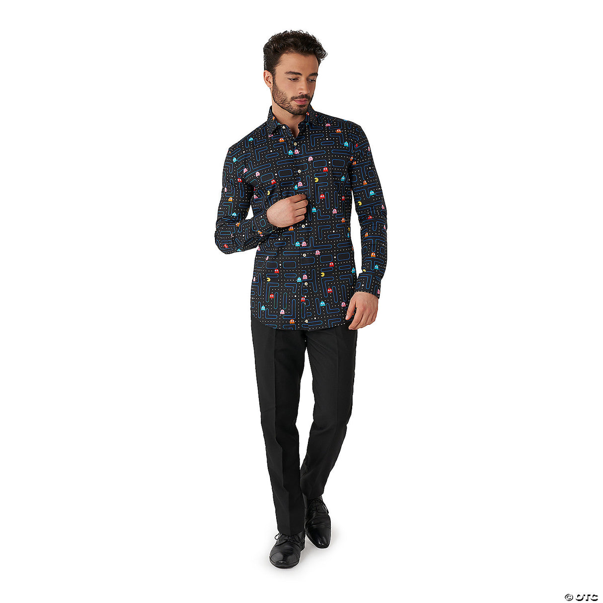 Men's Pac Man™ Dress Shirt - Medium 40-43