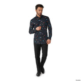 Men's Pac Man™ Dress Shirt - Small 38-40