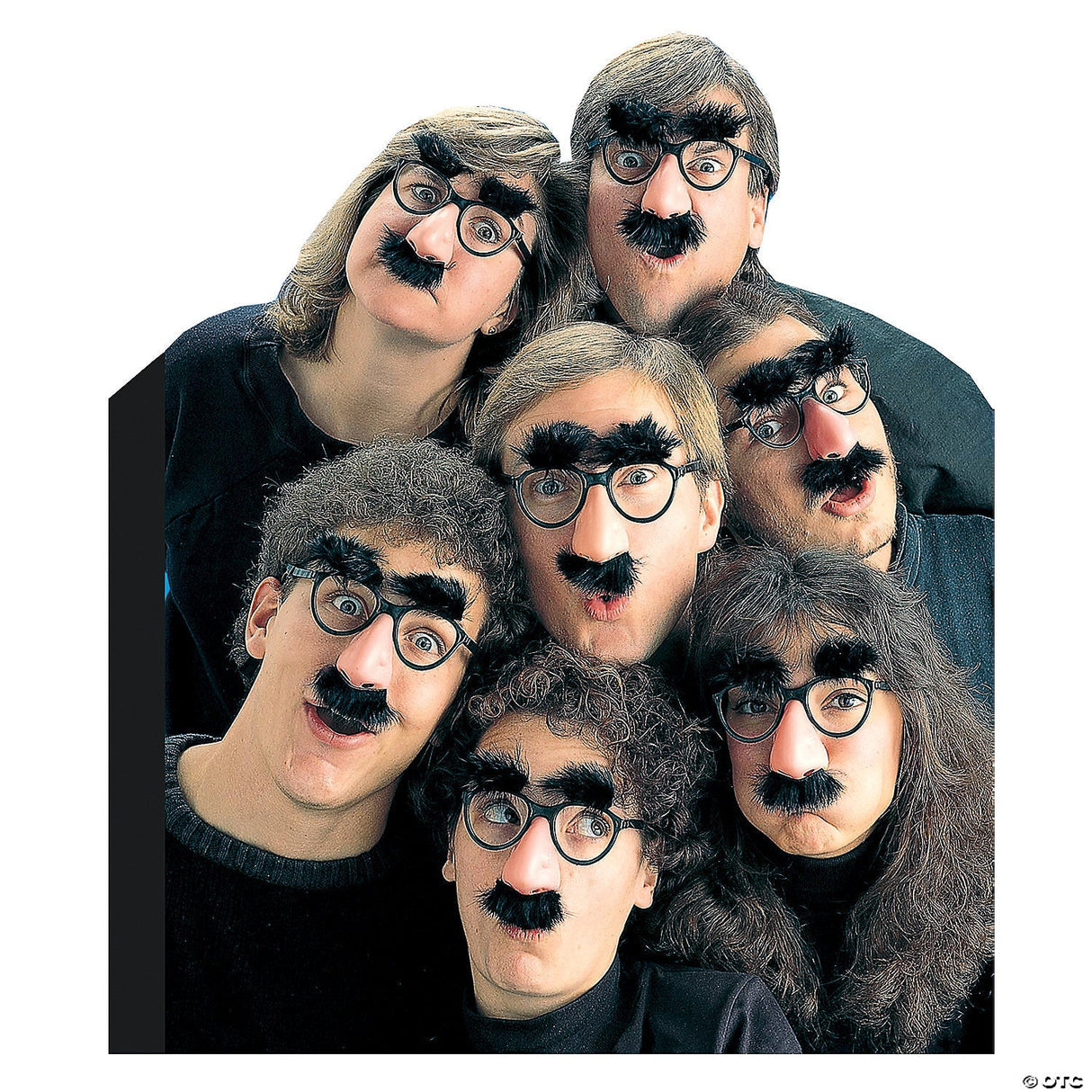 Adults High Brow Disguise Glasses – Halloween Funny Costume Accessory