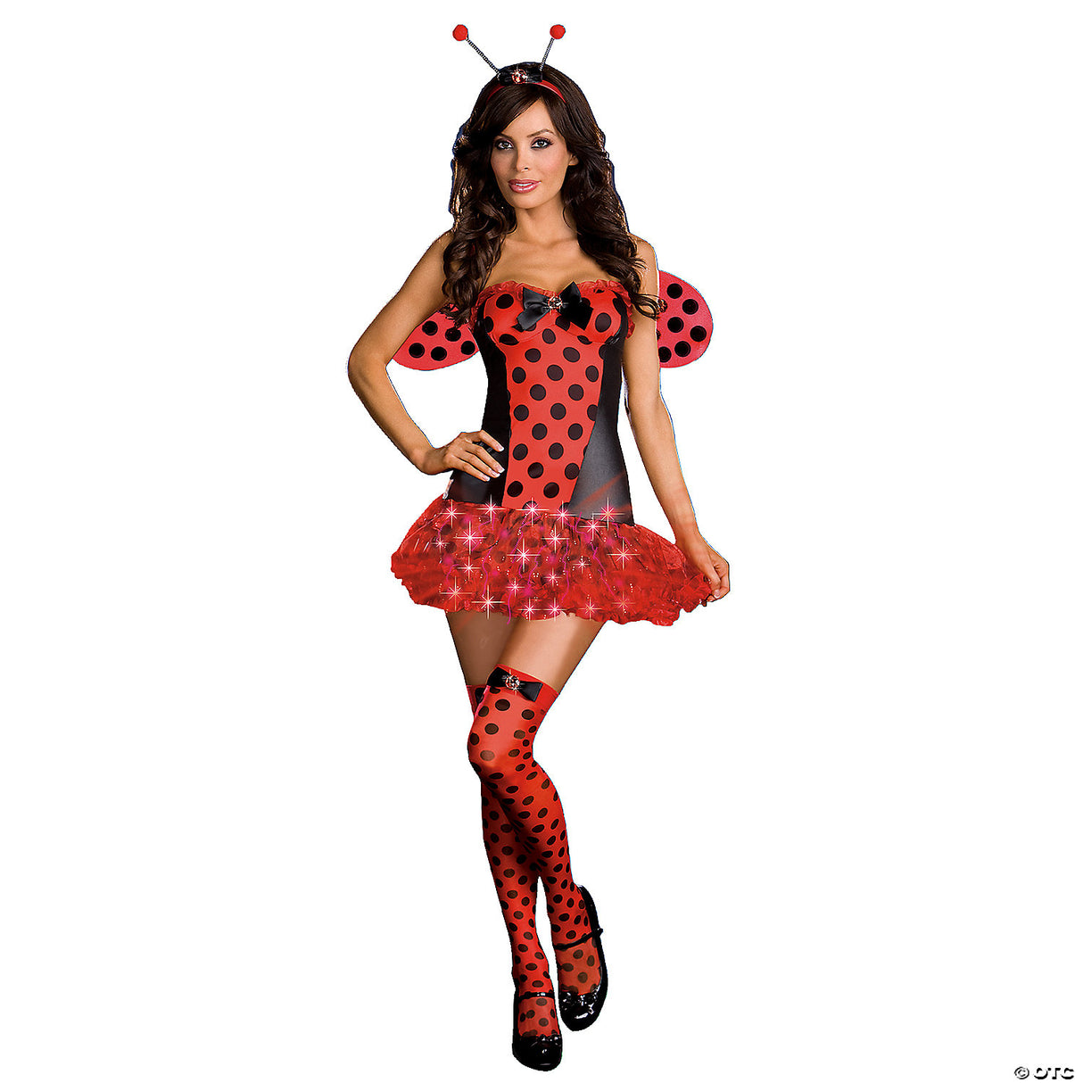 WOMEN'S LADYBUG COSTUME RL6406