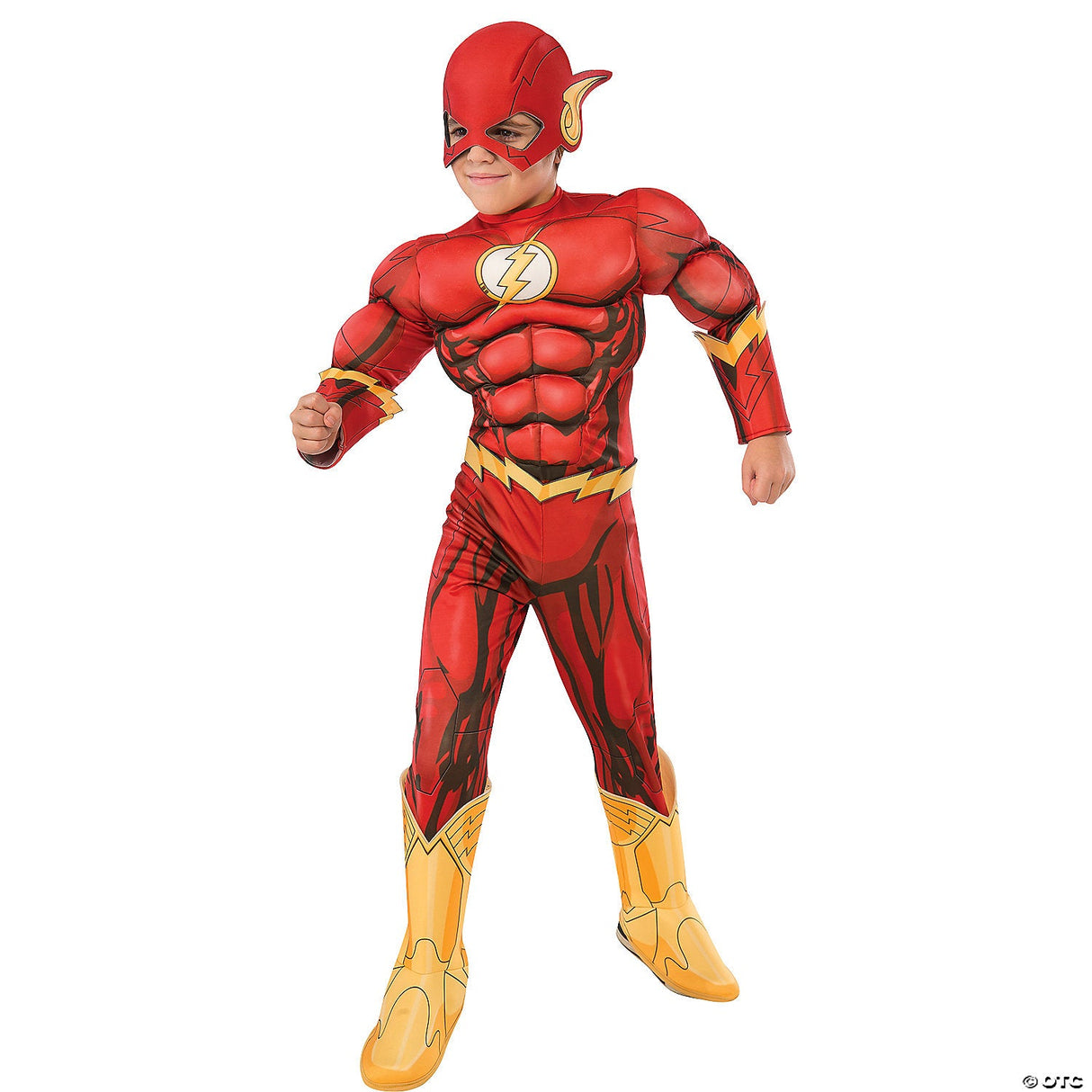 CHILD FLASH DELUXE-MD - Kids Halloween Costume Cosplay & Party Outfit