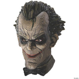 Latex Arkham City Joker Mask - Scary Halloween Mask Cosplay Prop Costume  -