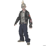 PUNK ZOMBIE CHILD LARGE Halloween Costume Cosplay & Party Outfit For Kids