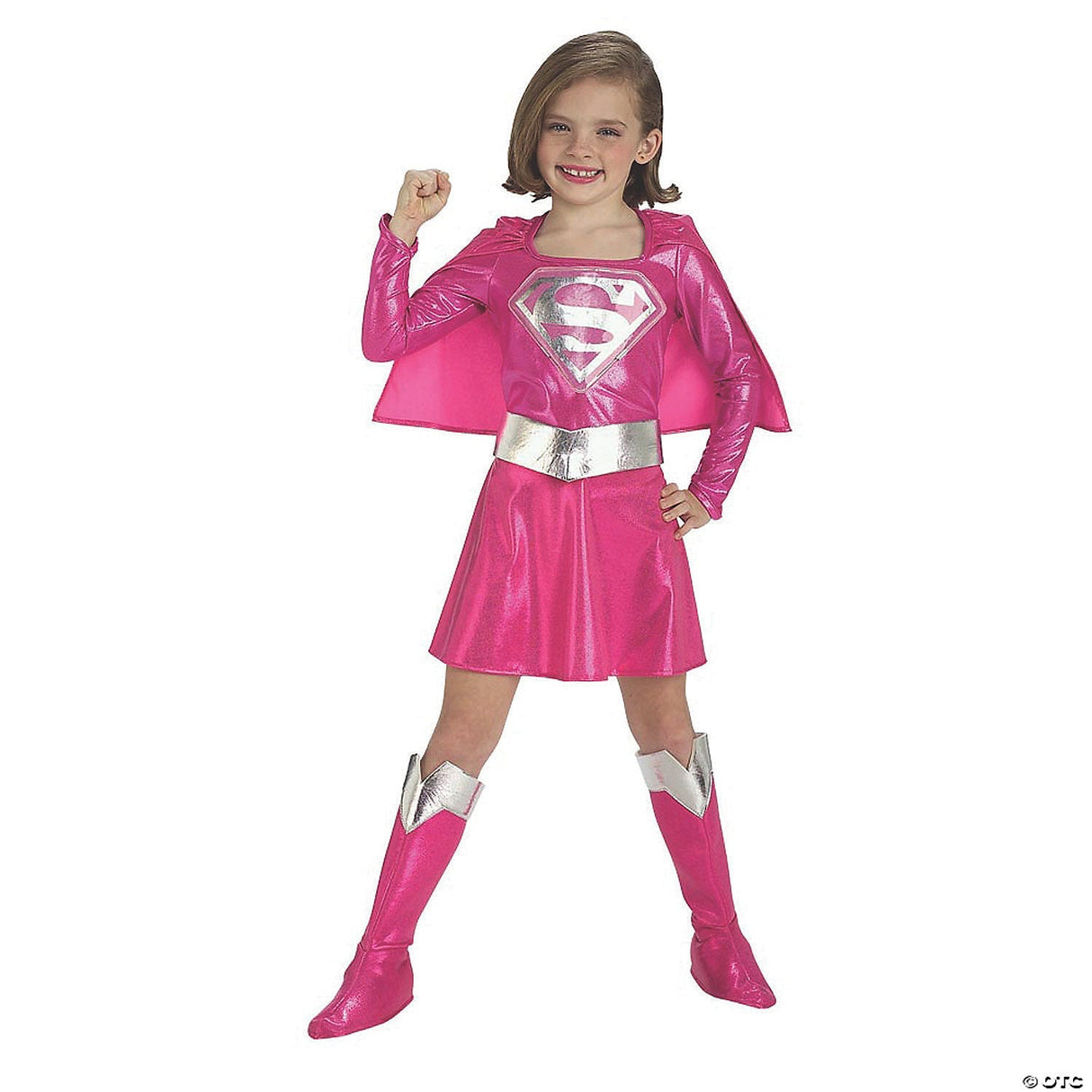 SUPERGIRL PINK CHILD SMALL - Halloween Costume Dress Up Party Outfit