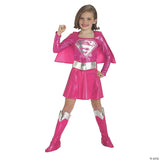 SUPERGIRL PINK CHILD SMALL - Halloween Costume Dress Up Party Outfit