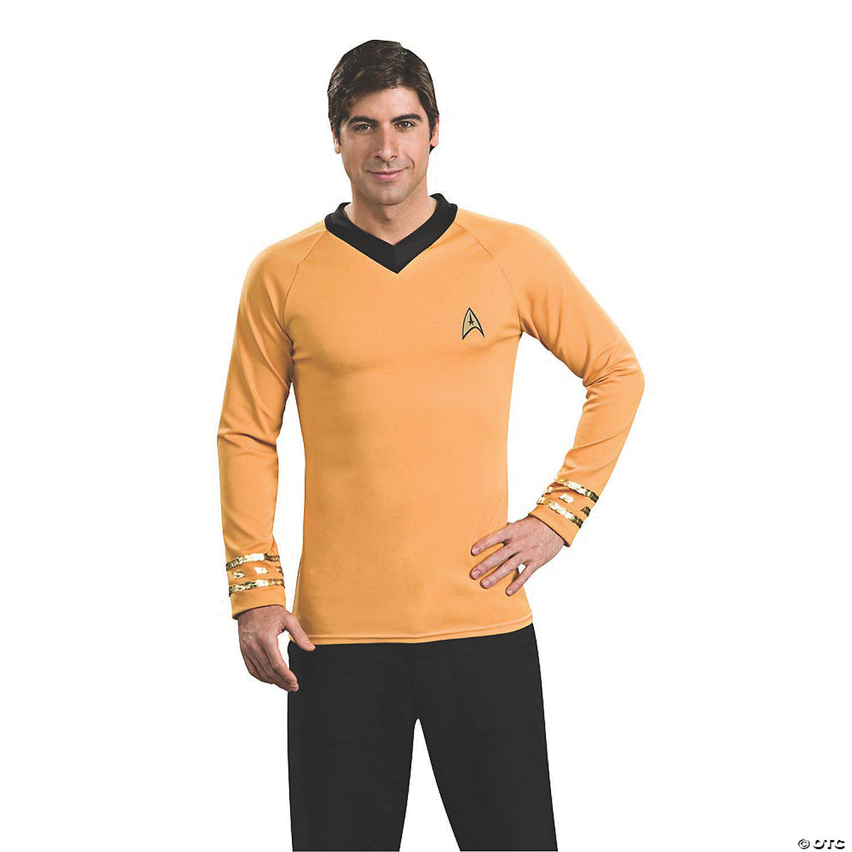 STAR TREK CLASSIC GLD SHIRT LG