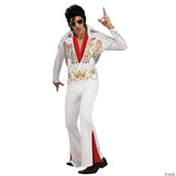 Men's Deluxe Elvis Presley Eagle Jumpsuit Costume Halloween Costume Accessory Pa