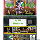 Santa's Workshop Digital Christmas Decoration - Christmas Decoration Holiday