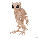 13.5" Owl Skeleton Decoration – Halloween Haunted House Party Prop