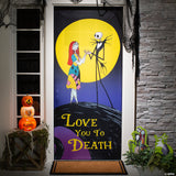 80" The Nightmare Before Christmas™ Love You To Death Wall Hanging Halloween Decoration