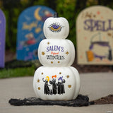 18" Hocus Pocus™ Light-up Stacked Pumpkins Tabletop Decoration