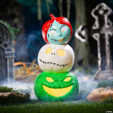 18 1/2" The Nightmare Before Christmas™ Light-up Jack, Sally & Oogie Boogie Decoration