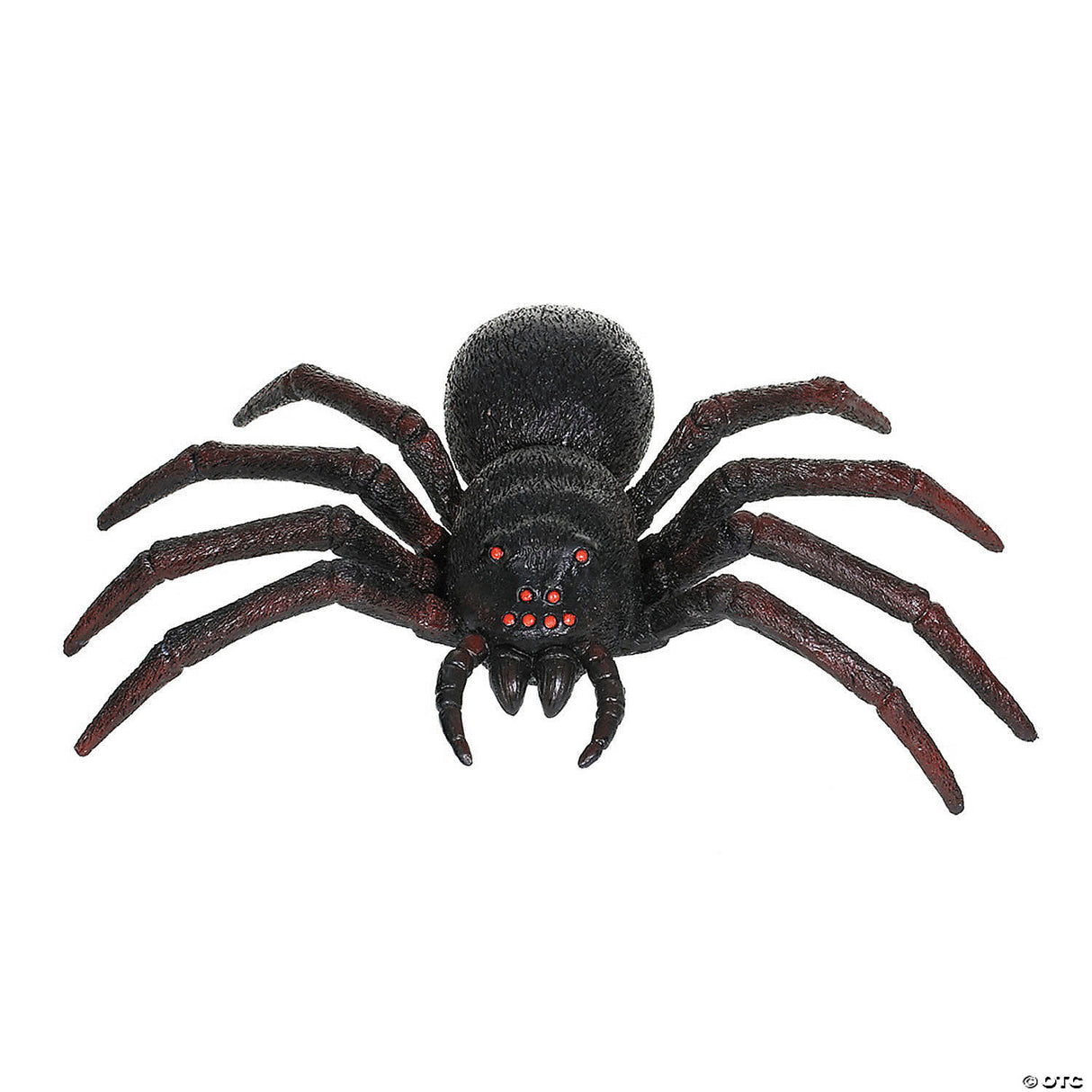 20" Black Plastic Spider Hallween Tabletop Decoration