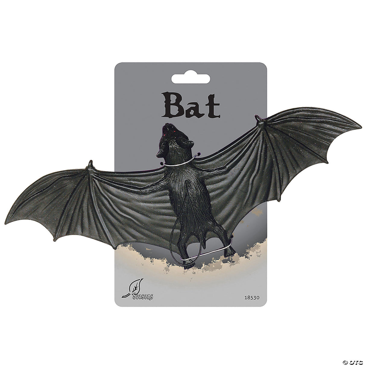 Hanging Black Bat Halloween Decoration