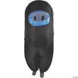 Crewmate Killer Cyan Adult Costume – Among Us Game Cosplay Halloween Outfit