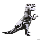 Kids Inflatable Skeleton T-rex Costume