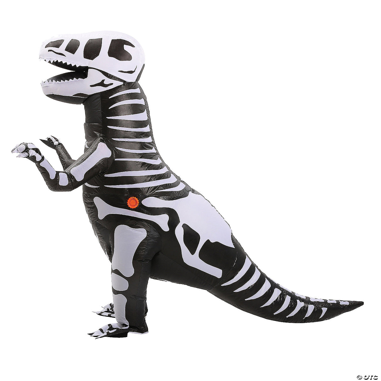 Kids Inflatable Skeleton T-rex Costume