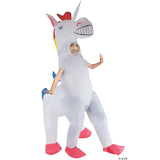 Unicorn Inflat 4 Legged Child Halloween Costume Cosplay & Party Outfit For Kids