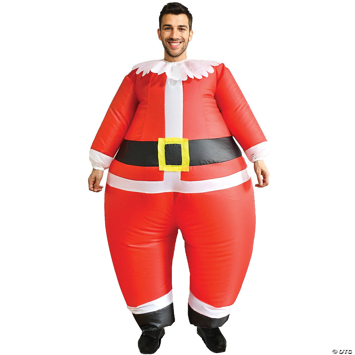 Santa Inflatable Adult Costume – Funny Christmas Holiday Halloween Party Outfit