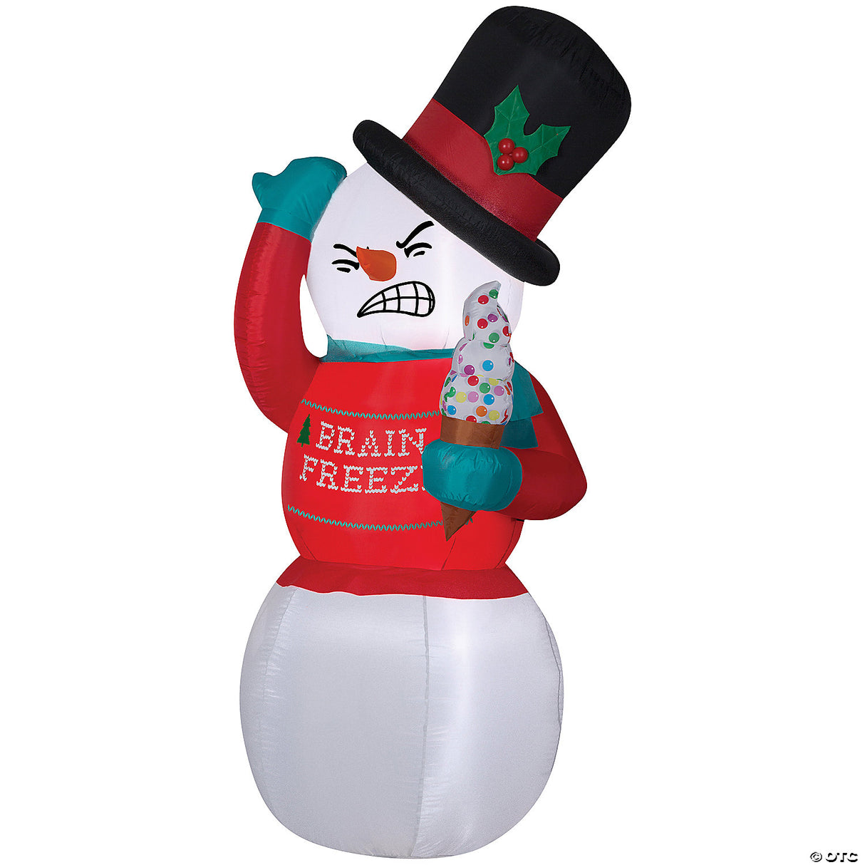 Shivering Snowman Airblown