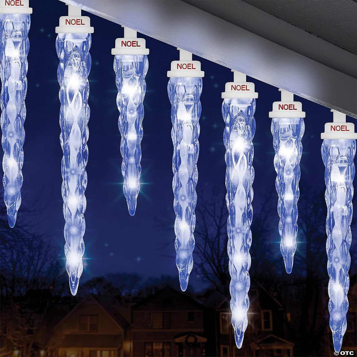 Christmas Shooting Star Icicle Light String