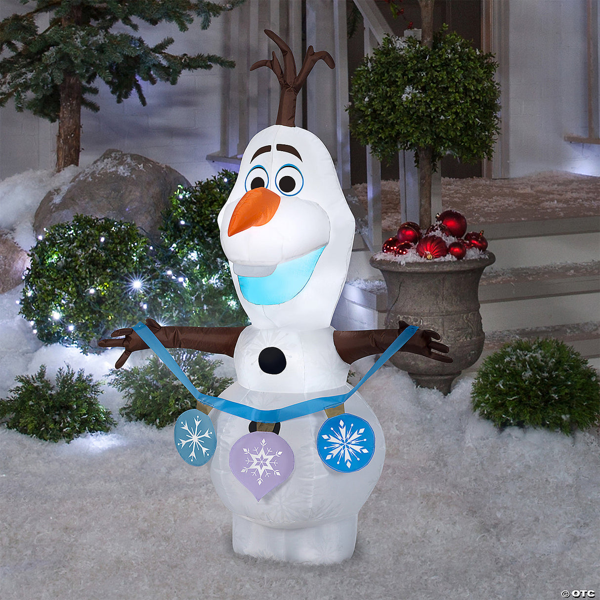 Airblown Olaf W Ornaments Sm