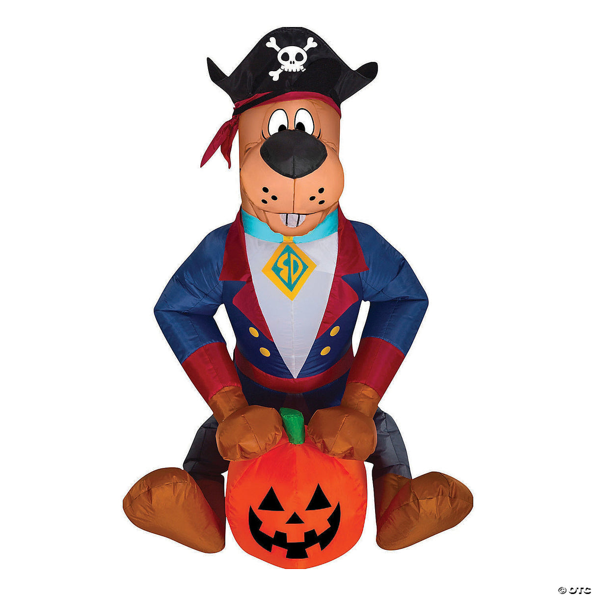 35" Airblown® Inflatable Scooby Doo!™ Pirate Outdoor Yard Decoration