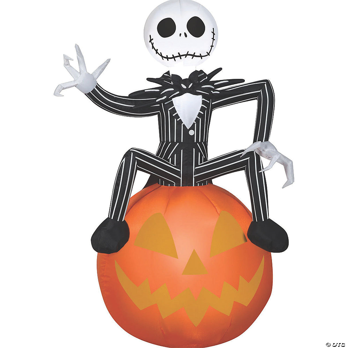 42" Blow Up Inflatable Nightmare Before Christmas Jack Skellington Halloween Decoration