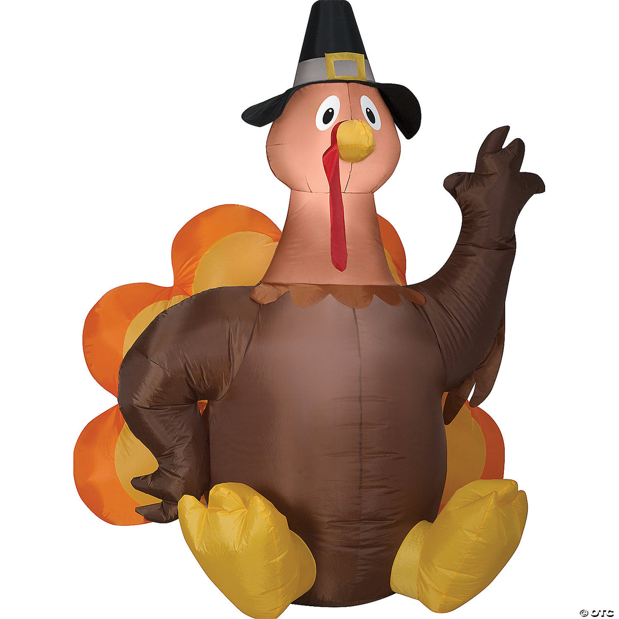 78" Blow-up Inflatable Harvest Turkey With Built-in Led Lights Outdoor Yard Decoration