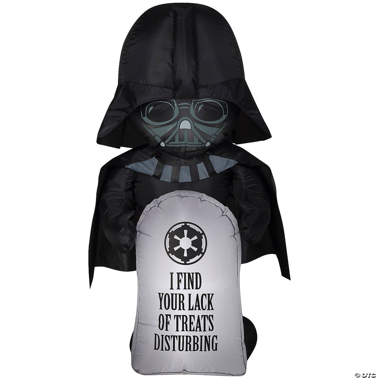 42" Airblown® Blowup Inflatable Stylized Darth Vader With Tombstone Halloween Outdoor Yard Decoration