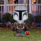 42" Airblown® Inflatable Star Wars™ The Mandalorian Halloween Yard Decoration