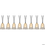Singing Ghosts Emoteglow White Light String Halloween Decoration