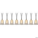 Singing Ghosts Emoteglow White Light String Halloween Decoration