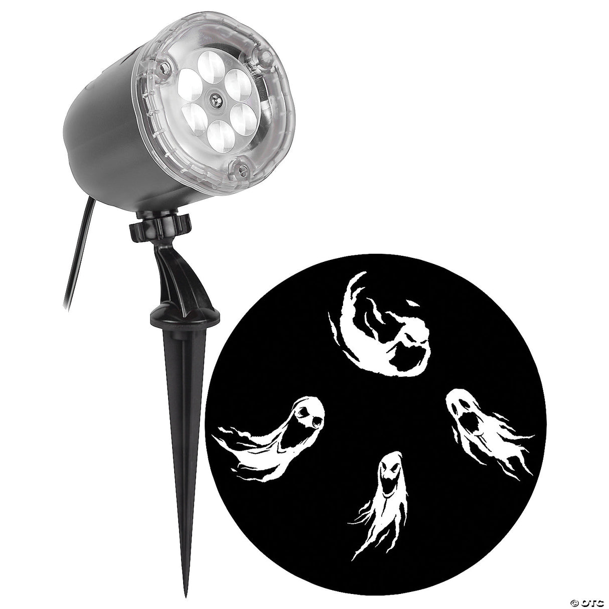 Lightshow Whirl-a-motion Scary Ghosts Projection Light Halloween Decoration