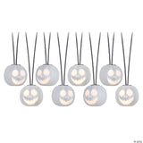 98" Jack Skellington Emoteglow White Light String Musical W/vocals Halloween Decoration