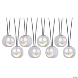 98" Jack Skellington Emoteglow White Light String Musical W/vocals Halloween Decoration