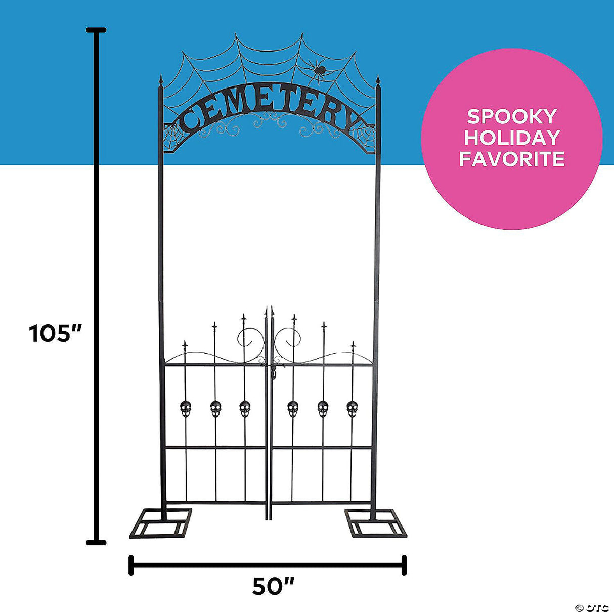 11.5" Flaming Led Plastic Lantern With Spider Halloween Decoration