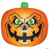 Airblown Inflatable Flat Jack O Lantern 90" Halloween Yard Decoration