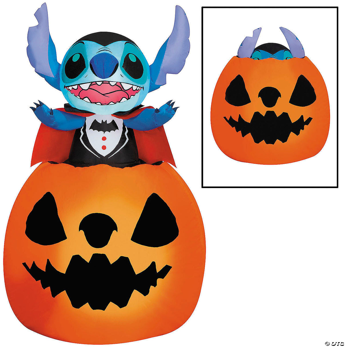 Airblown Vampire Stitch In Pumpkin