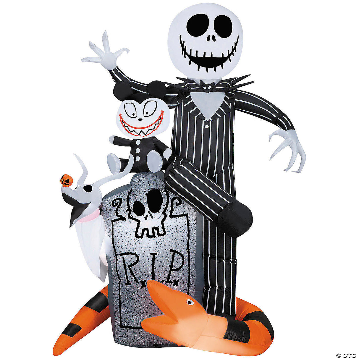 Airblown Jack W/scary Teddy & Snake