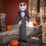 84" Blow Up Inflatable Nightmare Before Christmas Jack Skellington Halloween Decoration