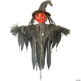 Hanging Jack-o-lantern Scarecrow Decoration
