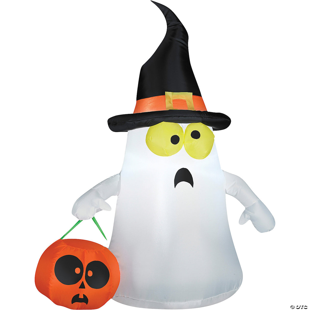 Ghost With Witch Hat Airblown