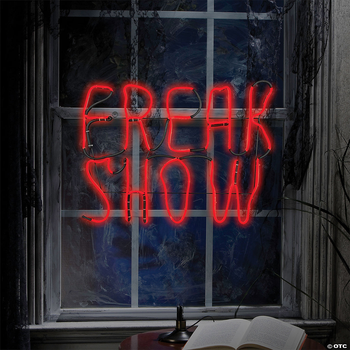 Glowing Neon Led Freak Show Light Up Sign