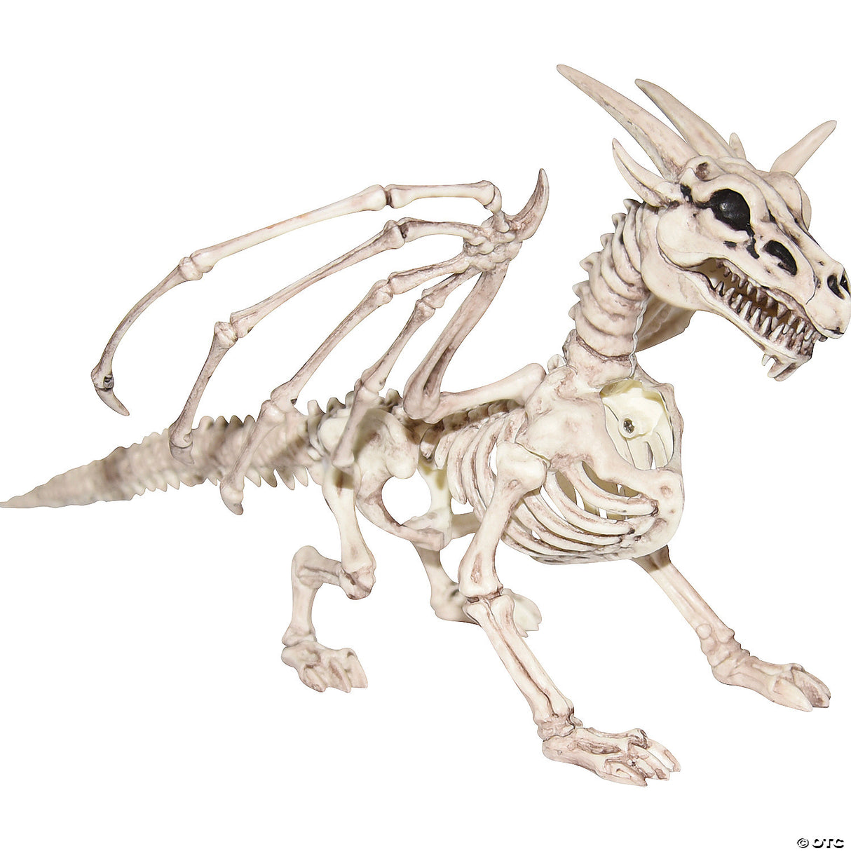 11 1/2" X 9" Skeleton Dragon Prop Plastic Halloween Decoration