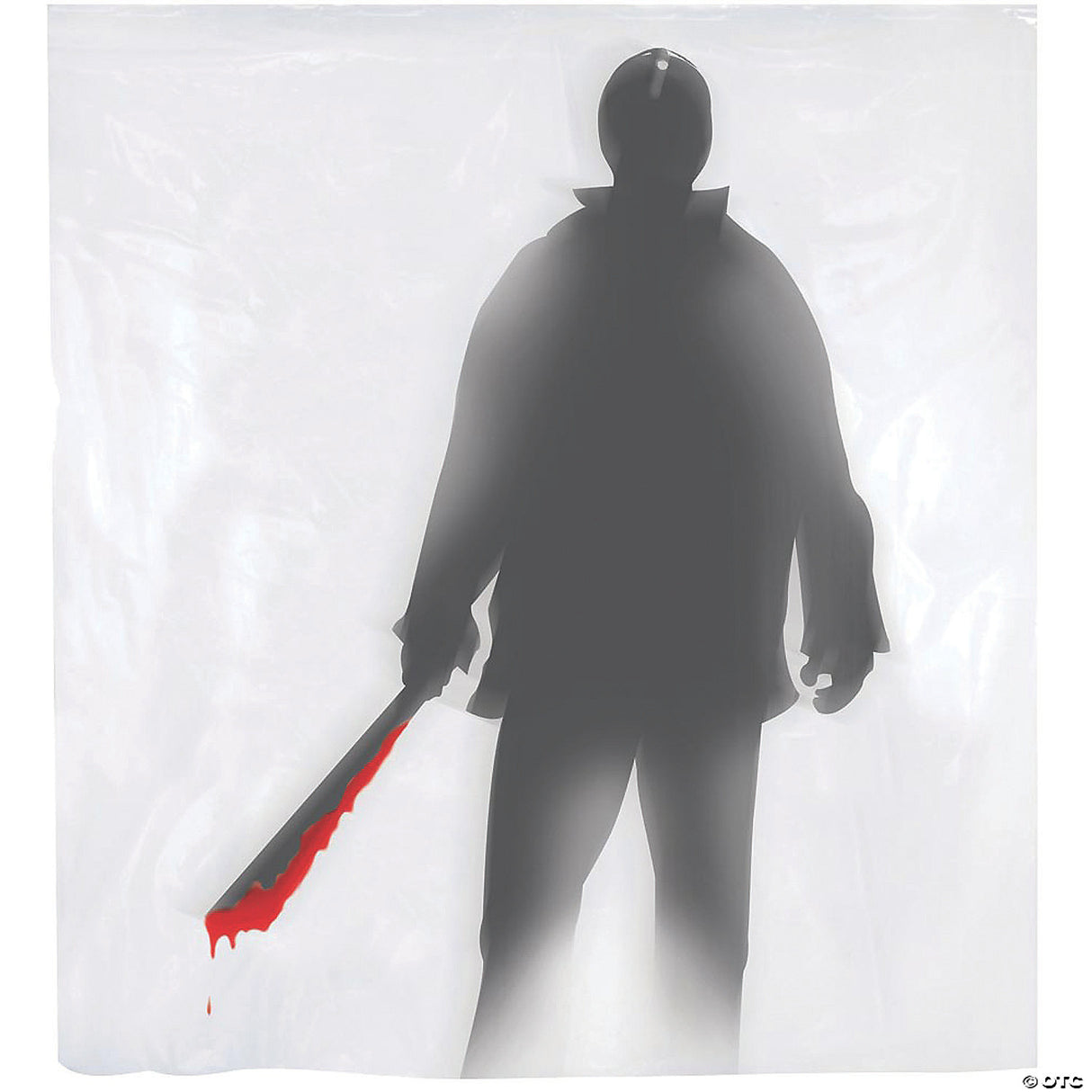 Machete Killer Shower Curtain Halloween Decoration