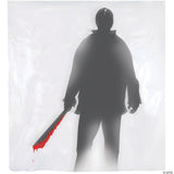 Machete Killer Shower Curtain Halloween Decoration